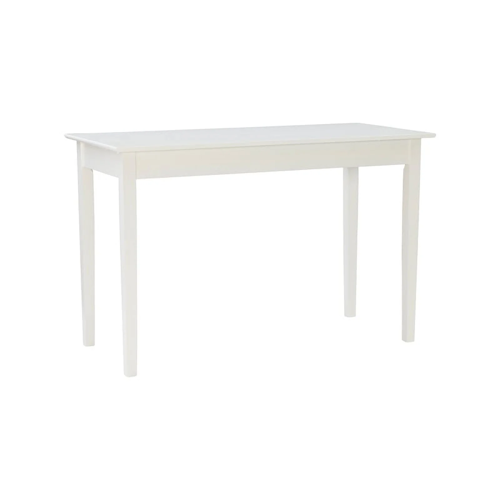 Linon Evans Wood One Drawer Desk in White