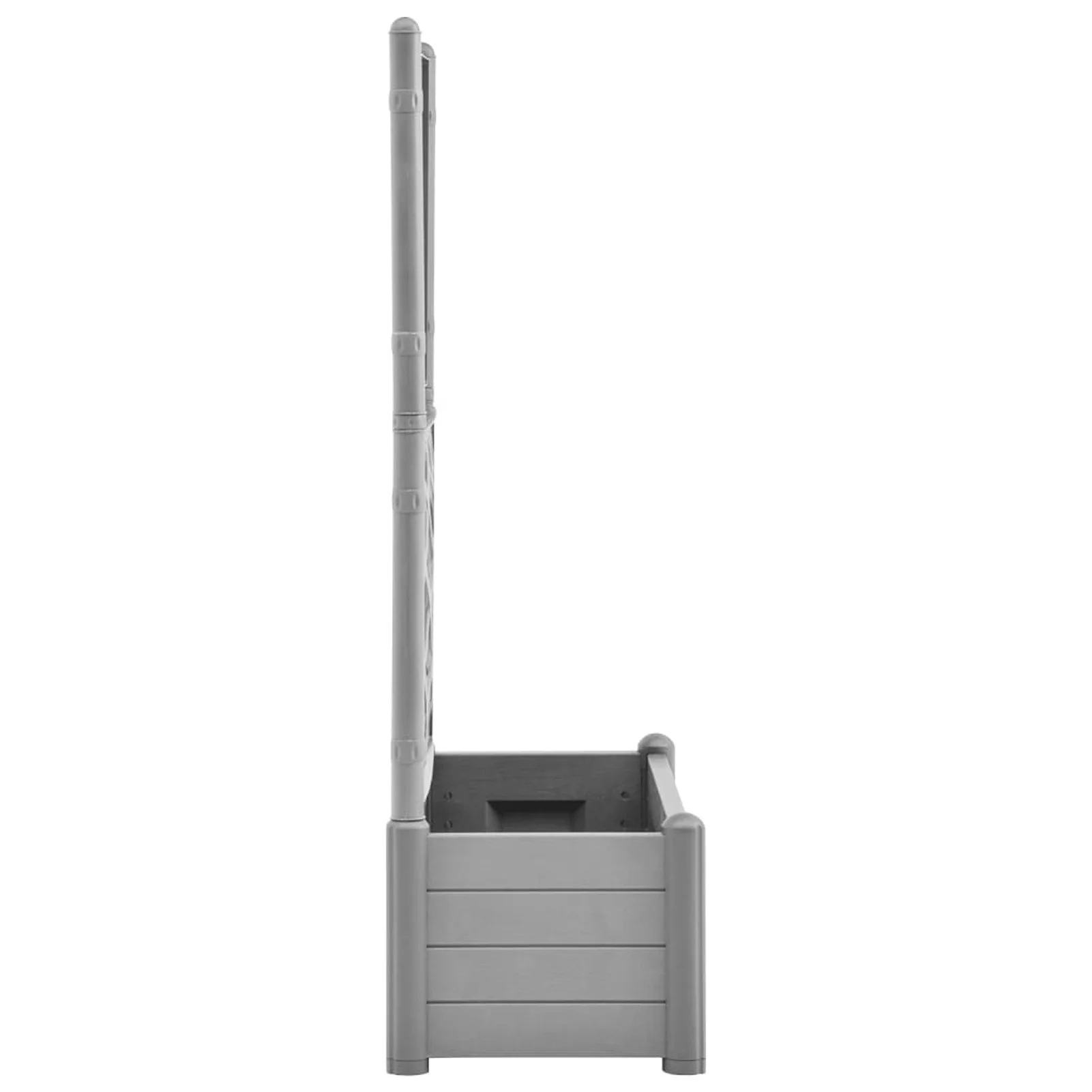 Anself Garden Planter with Trellis 39.4