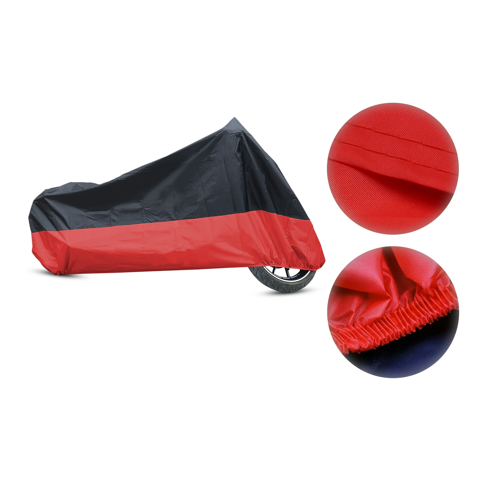 REGALWOVEN Motorcycle Cover Custom for BMW S1000RR 09-13 Waterproof L 180T Rain Dust Red Black 1 Prices