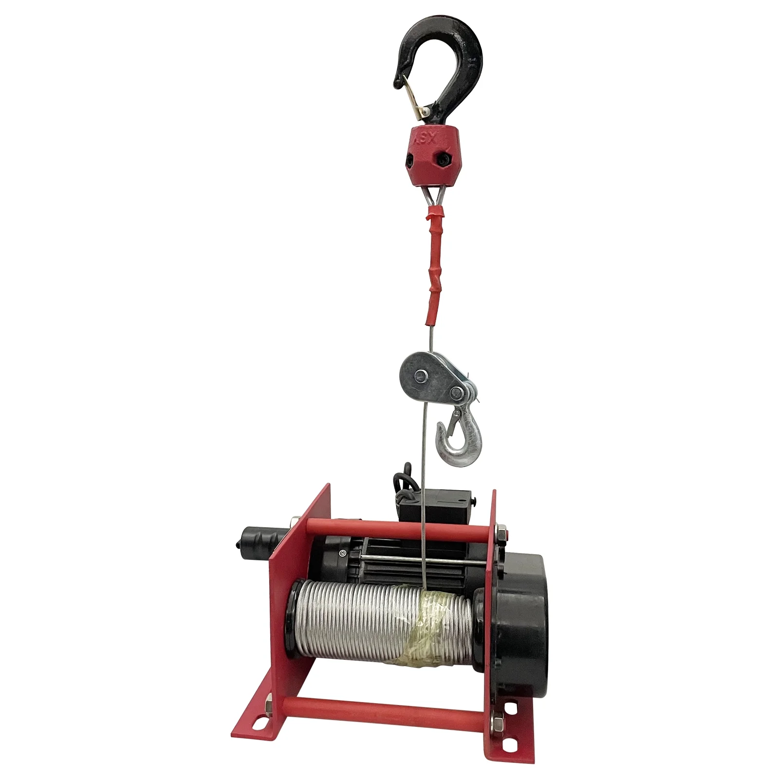 220V Small Winch Electric Hoist Capacity 200-400KG Lift Height 30M