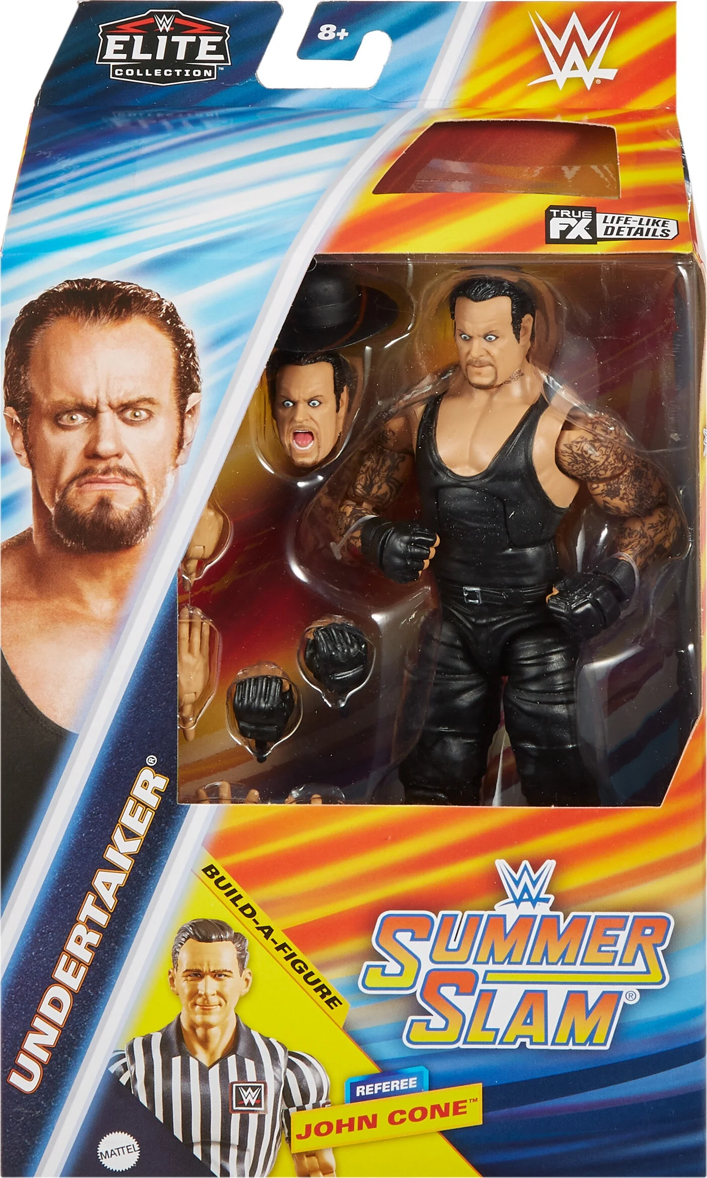 WWE Action Figure Elite Collection SummerSlam Undertaker with Build-A-Figure