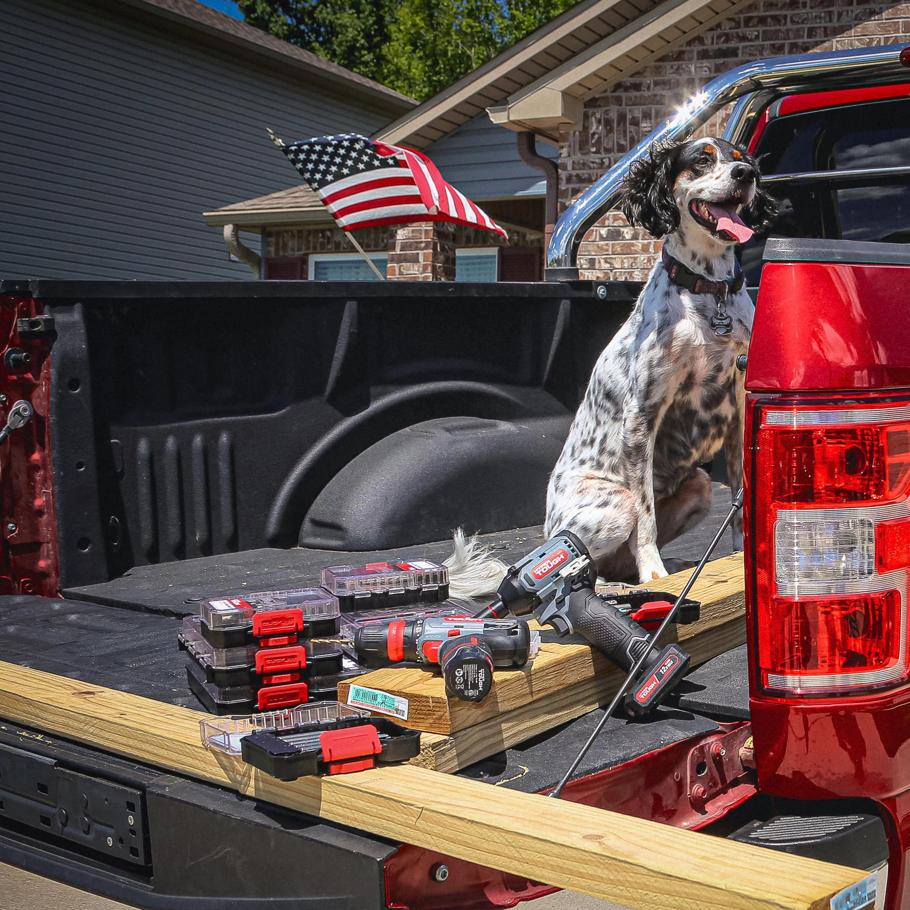 Hyper Tough 12V Max Lithium-Ion 3-in-1 Multi-Head Power Drill Set with 1.5Ah Battery and Charger, 80003