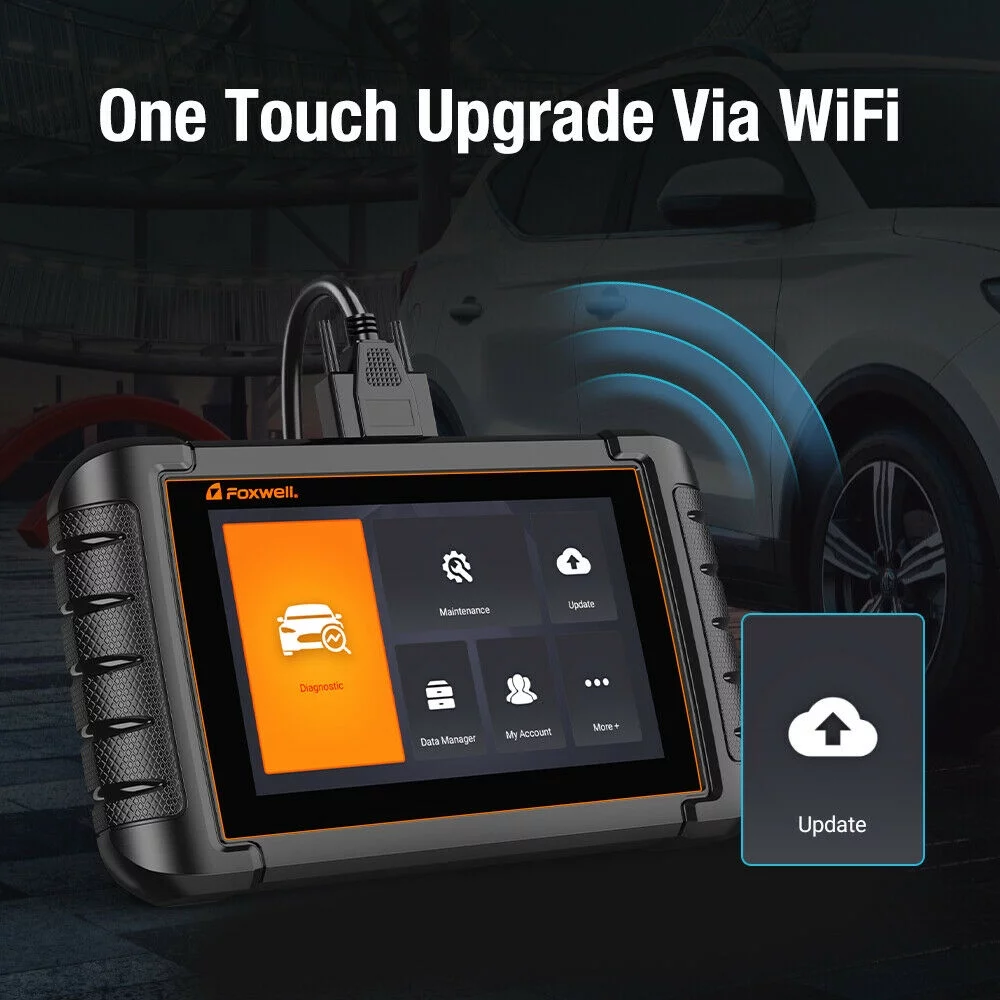 Foxwell NT809 OBD2 Scanner Code Reader Car Diagnostic All System Scan Tool ABS SRS IMMO