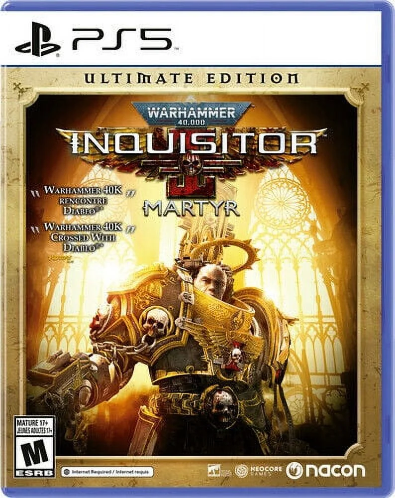 Warhammer 40,000: Inquisitor - Martyr - Ultimate Ed. for PlayStation 5 [New Vide