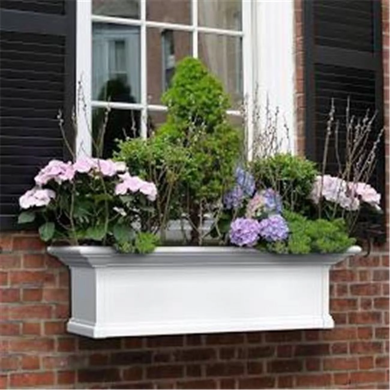 Mayne  7 ft. Yorkshire Window Box White