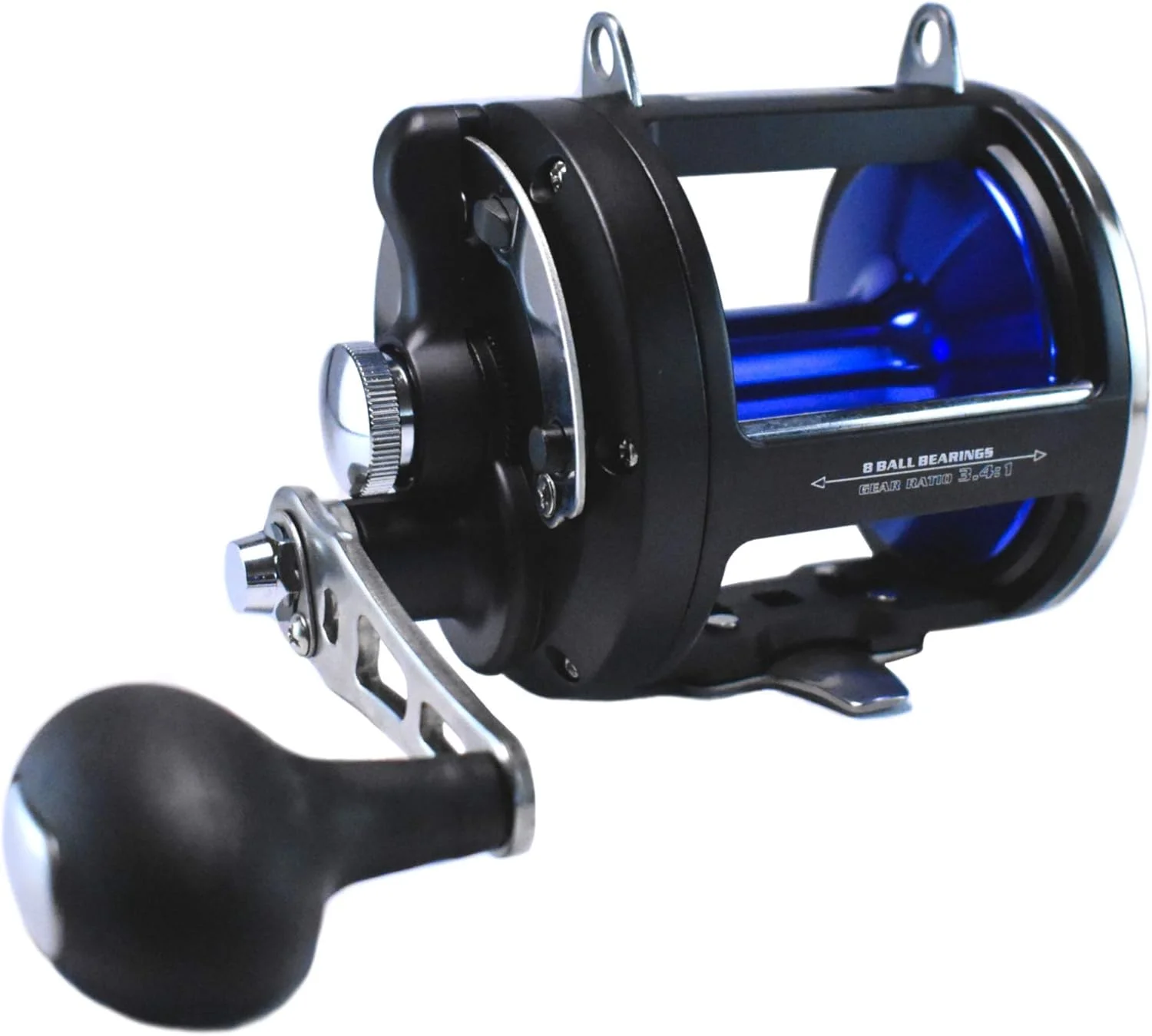 Extractor - Lever Drag Conventional Reel, 30Lb. Drag, 3.4:1 Ratio