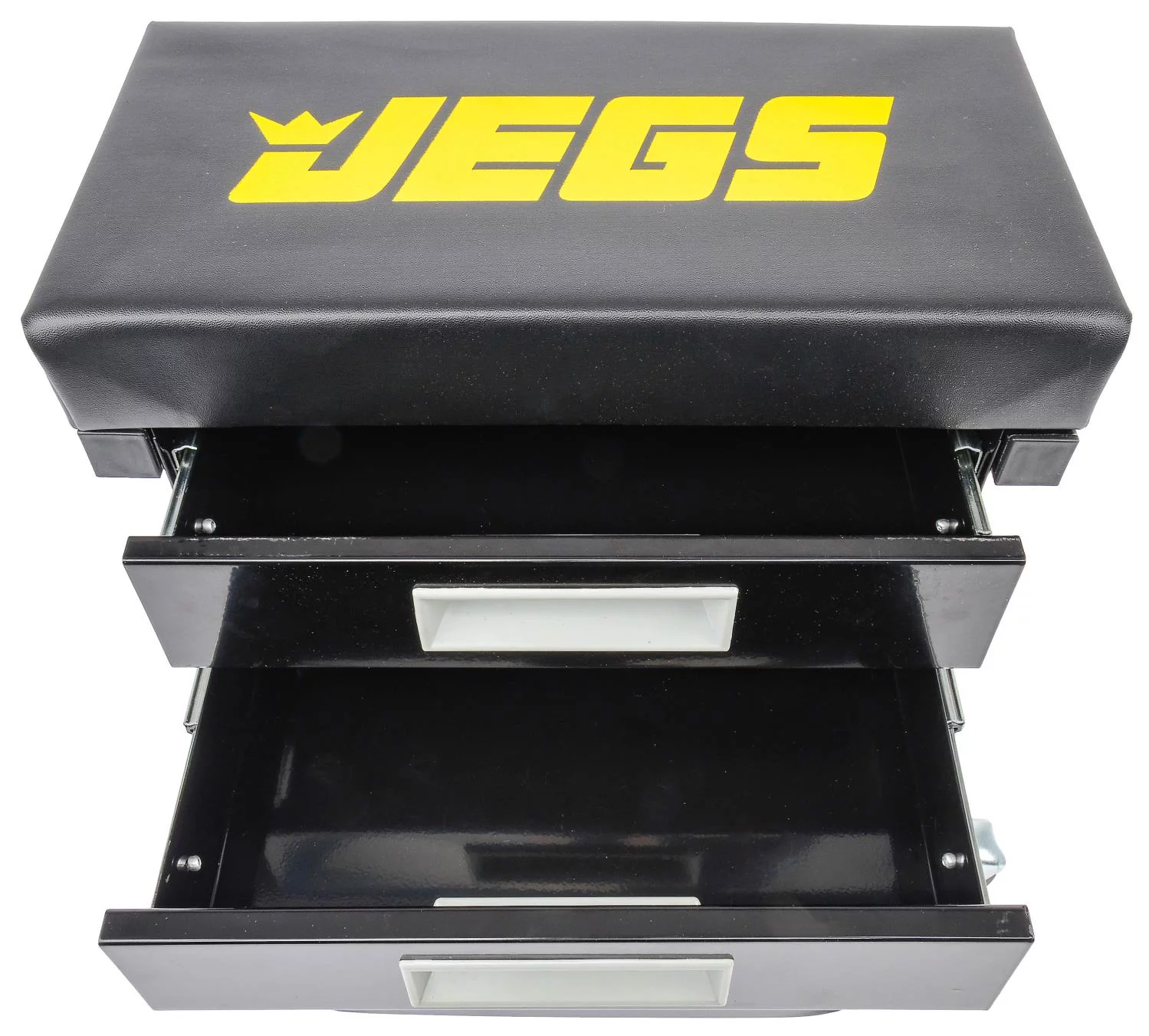 JEGS 81168 Mechanic Seat Capacity: 300 lbs. Seat Height: 14 in. Padded Seat: 14