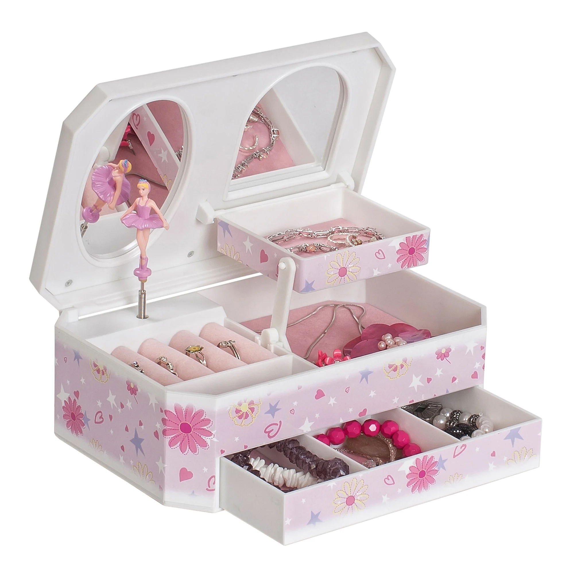 Mele and Co Hayley Musical Ballerina Jewelry Box