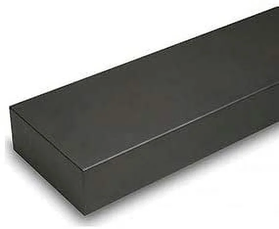 Pilgrim Home and Hearth Titus 52-Inch Metal Fireplace Mantel Shelf in Shadow Iron