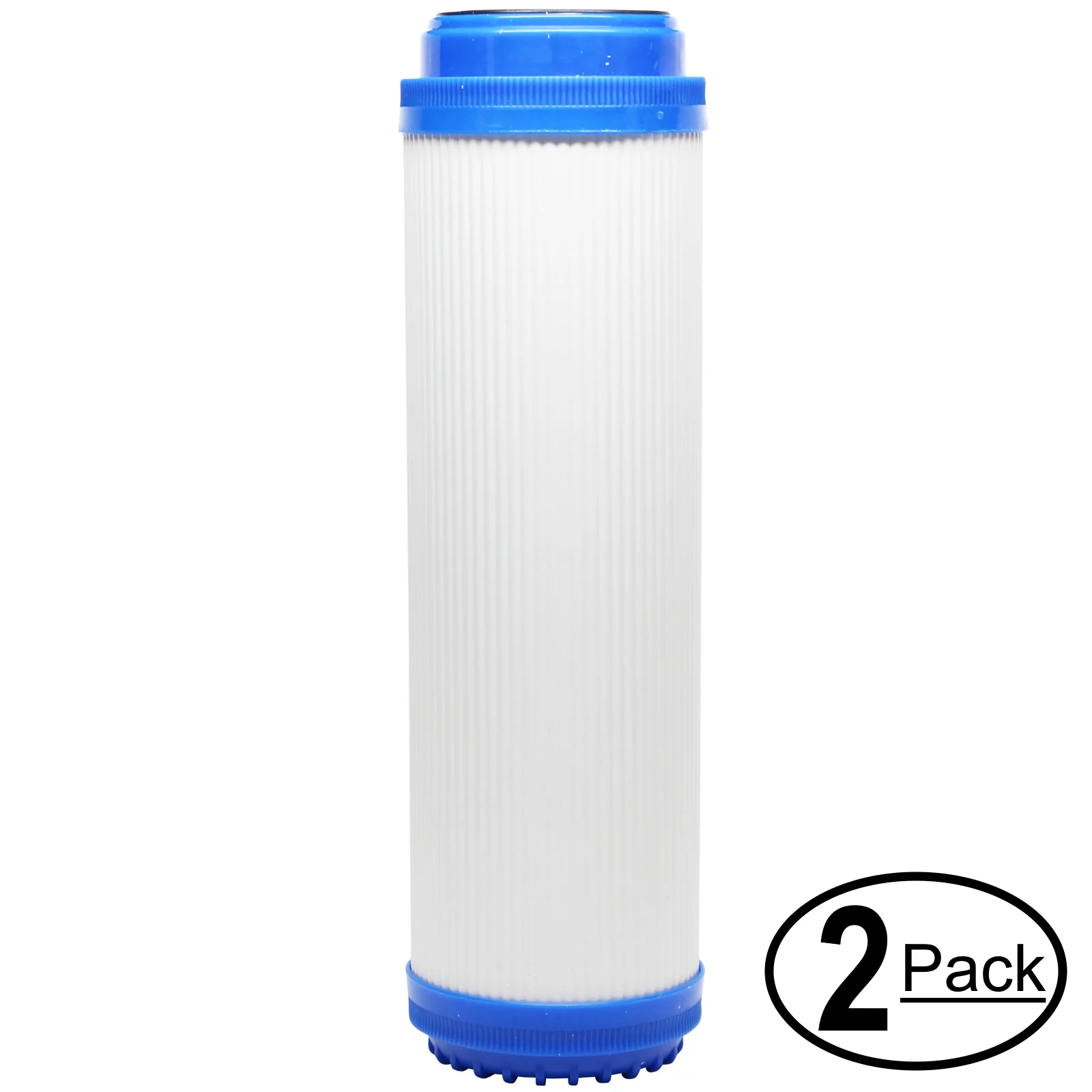 2-Pack Replacement for Expres Water RO5DXC Granular Activated Carbon Filter - Universal 10-inch Cartridge for Express Water 5 Stage Reverse Osmosis System - Denali Pure Brand
