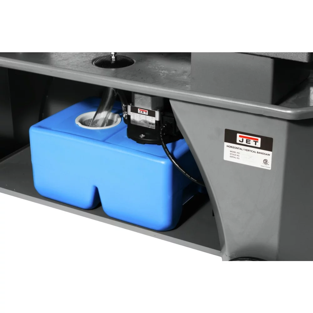 Jet Equipment  415560 HVBS-712DV Variable Speed Deluxe Horizontal & Vertical Bandsaw - 7 x 12 in.