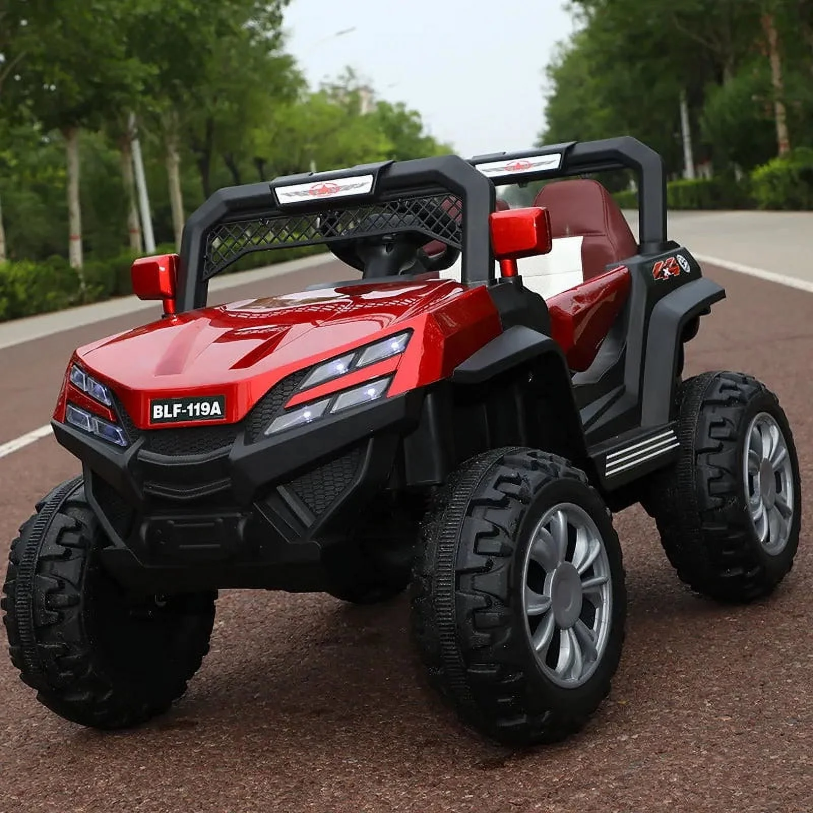 Kids Electric Cars Four-wheel Drive 0-6 Years Old Children Riding Game Toy Off-road Vehicle 12V Electric Car for Kids Ride On