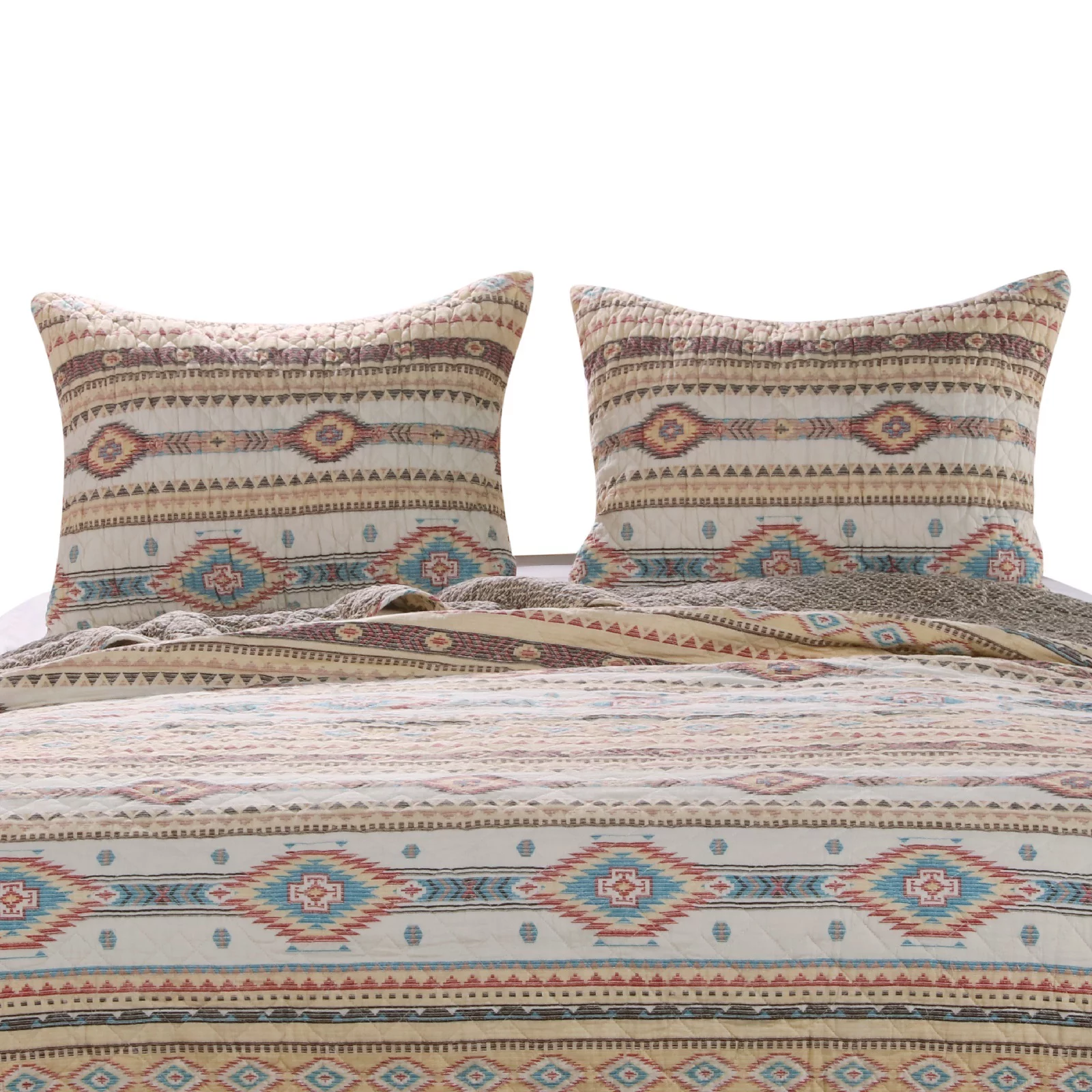 Barefoot Bungalow Phoenix Reversible Quilted Pillow Sham