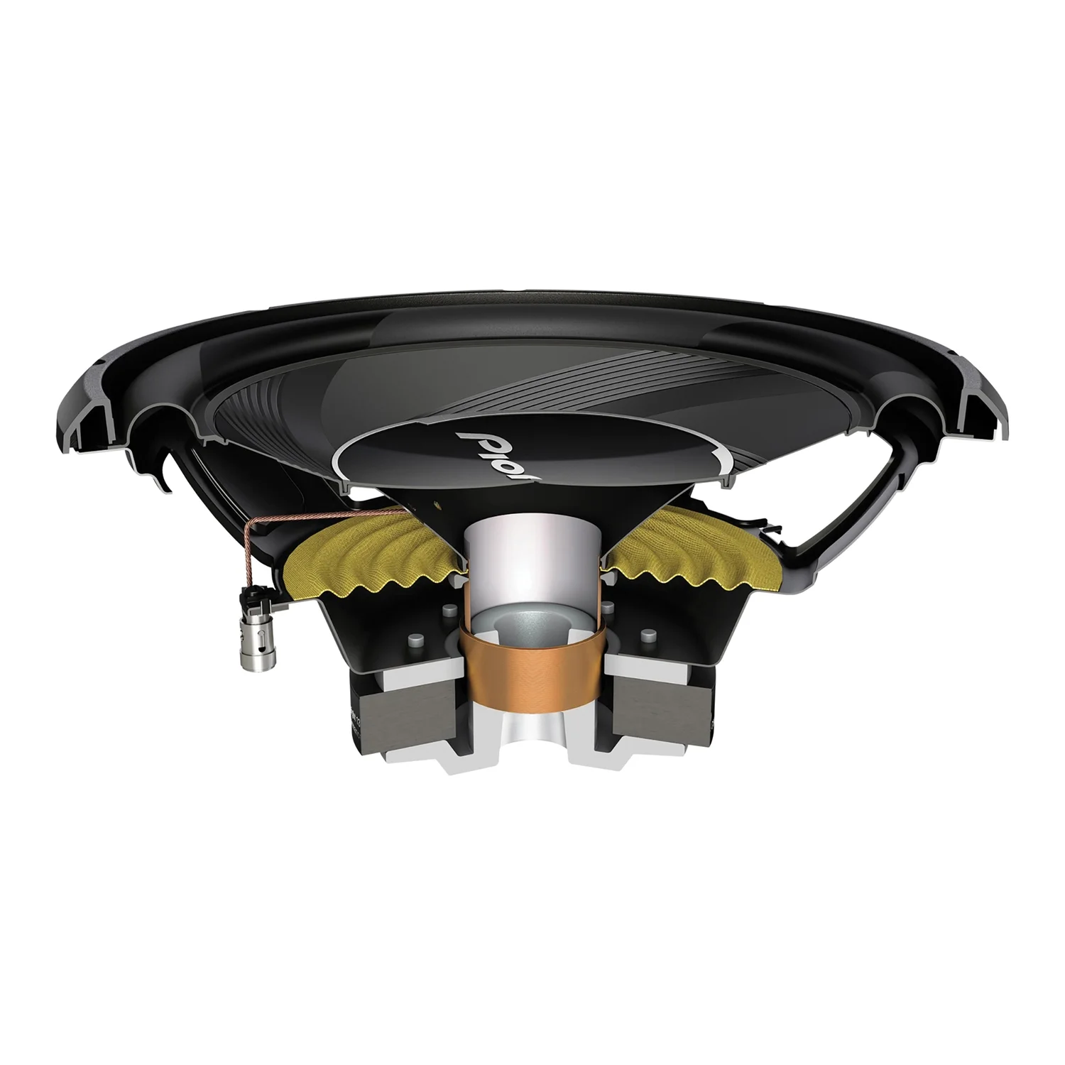 Pioneer A-Series TS-A30S4 12-In. 1,400-Watt-Max 4-Ohm Single-Voice-Coil Subwoofer