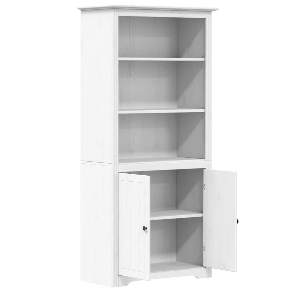Anself Bookcase BODO White 31.5