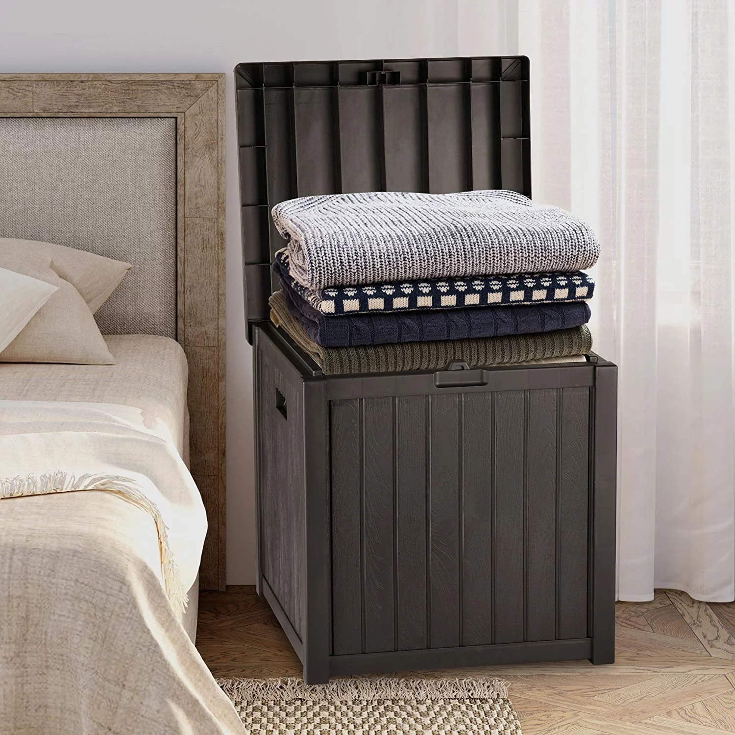 51 Gallon Medium Deck Box 30 Gallon Deck Box