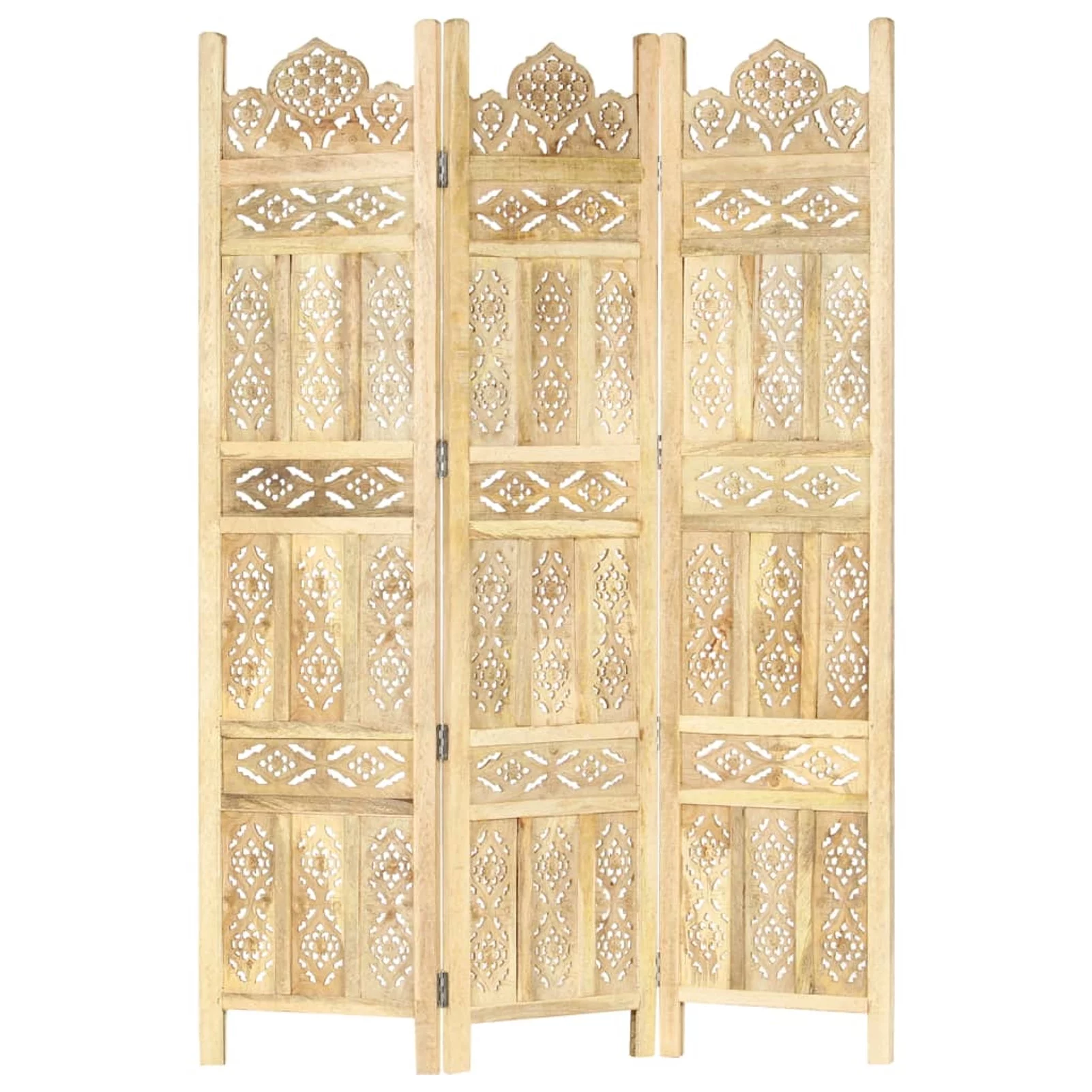 Aibecy Hand carved 3-Panel Room Divider 47.2
