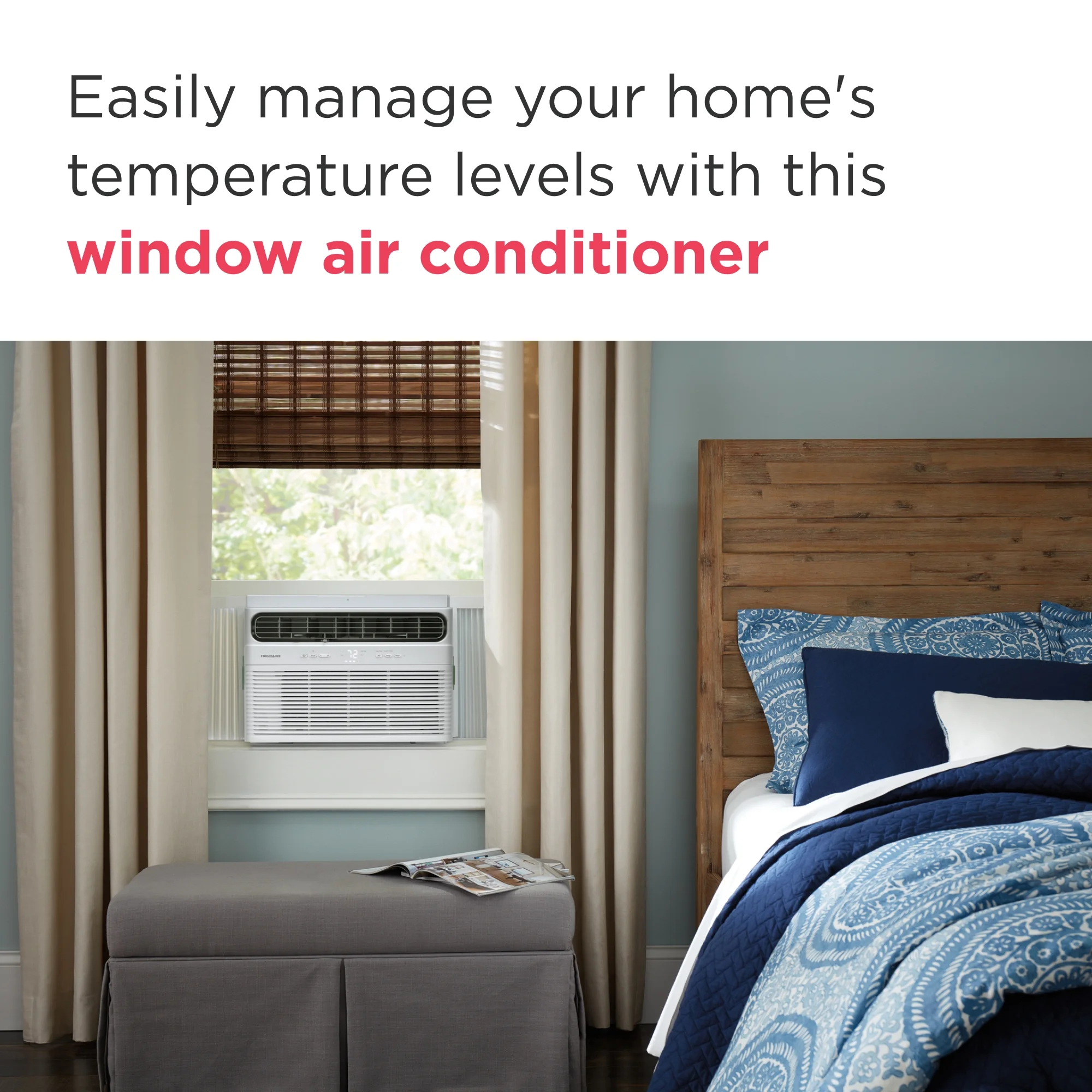 Frigidaire 5,000 BTU Window Room Air Conditioner with Remote Control