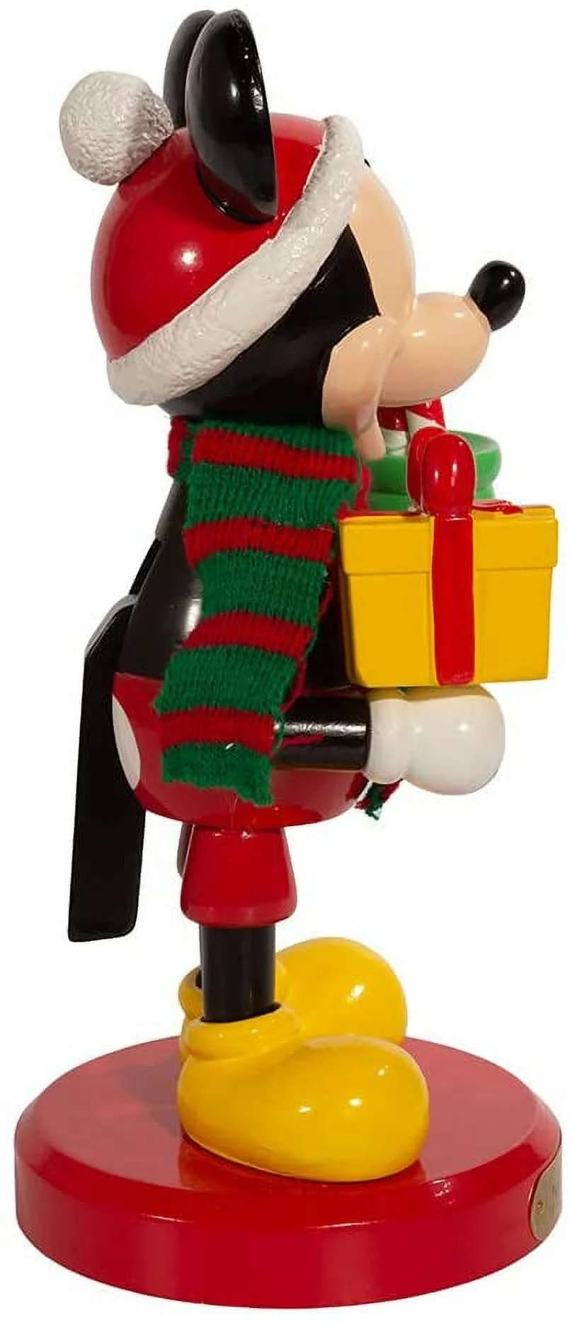 Kurt Adler 10-Inch Disney Mickey Mouse with Present Nutcracker