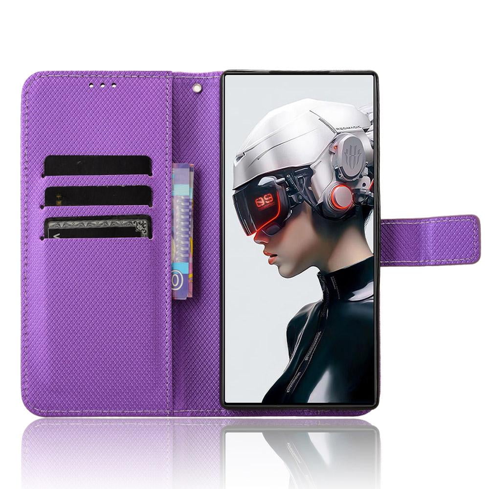 Case for Nubia Red Magic 9 Pro Card Holder Magnetic Wallet Kickstand Cover