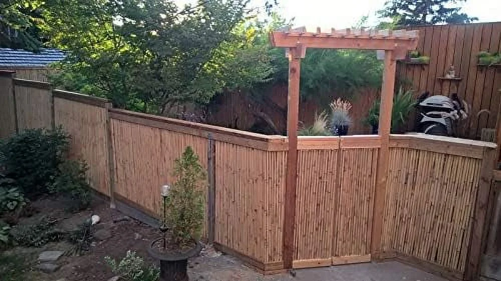 Tonkin Bamboo Fence 4'H X 6'L