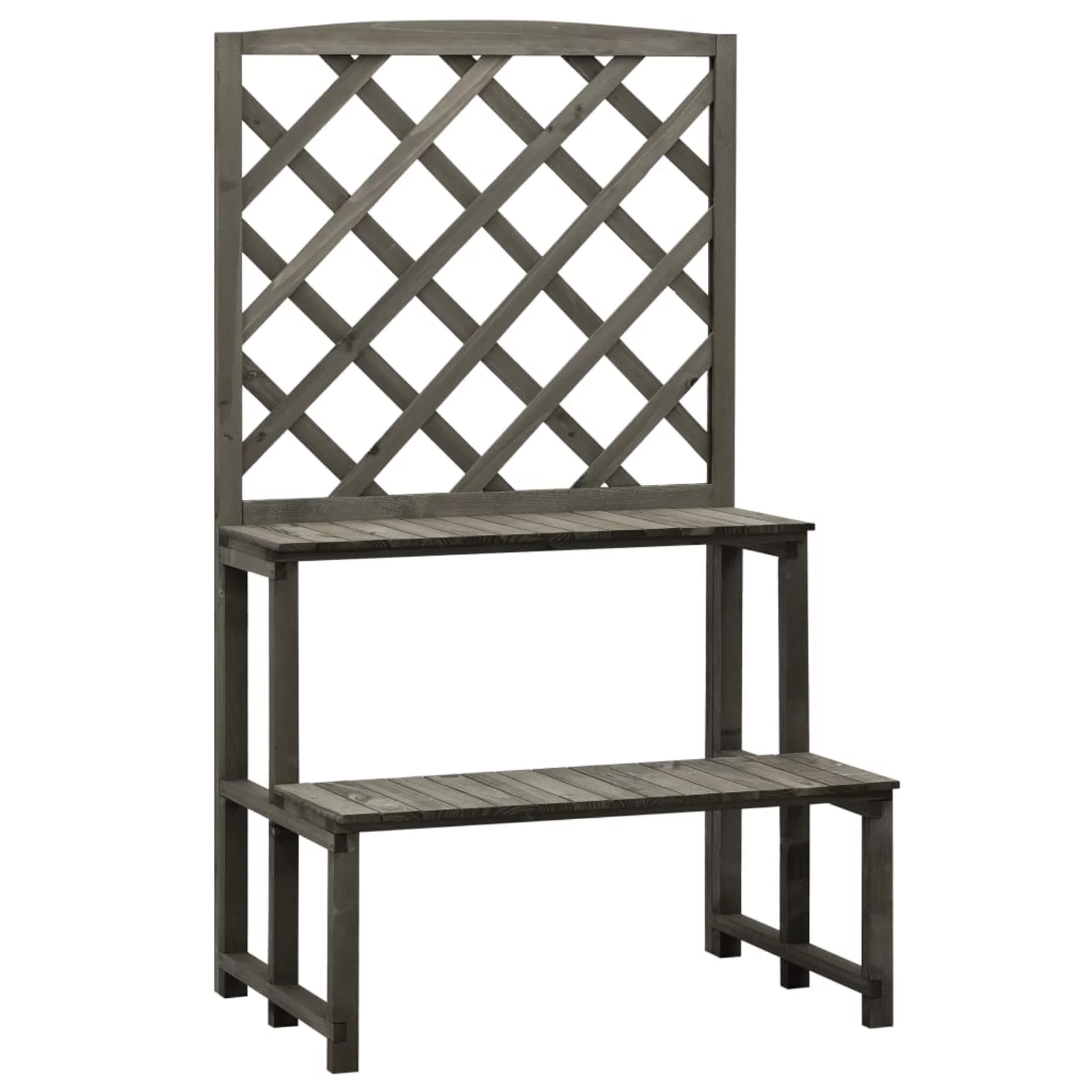 ametoys Plant Stand with Trellis Gray 27.6