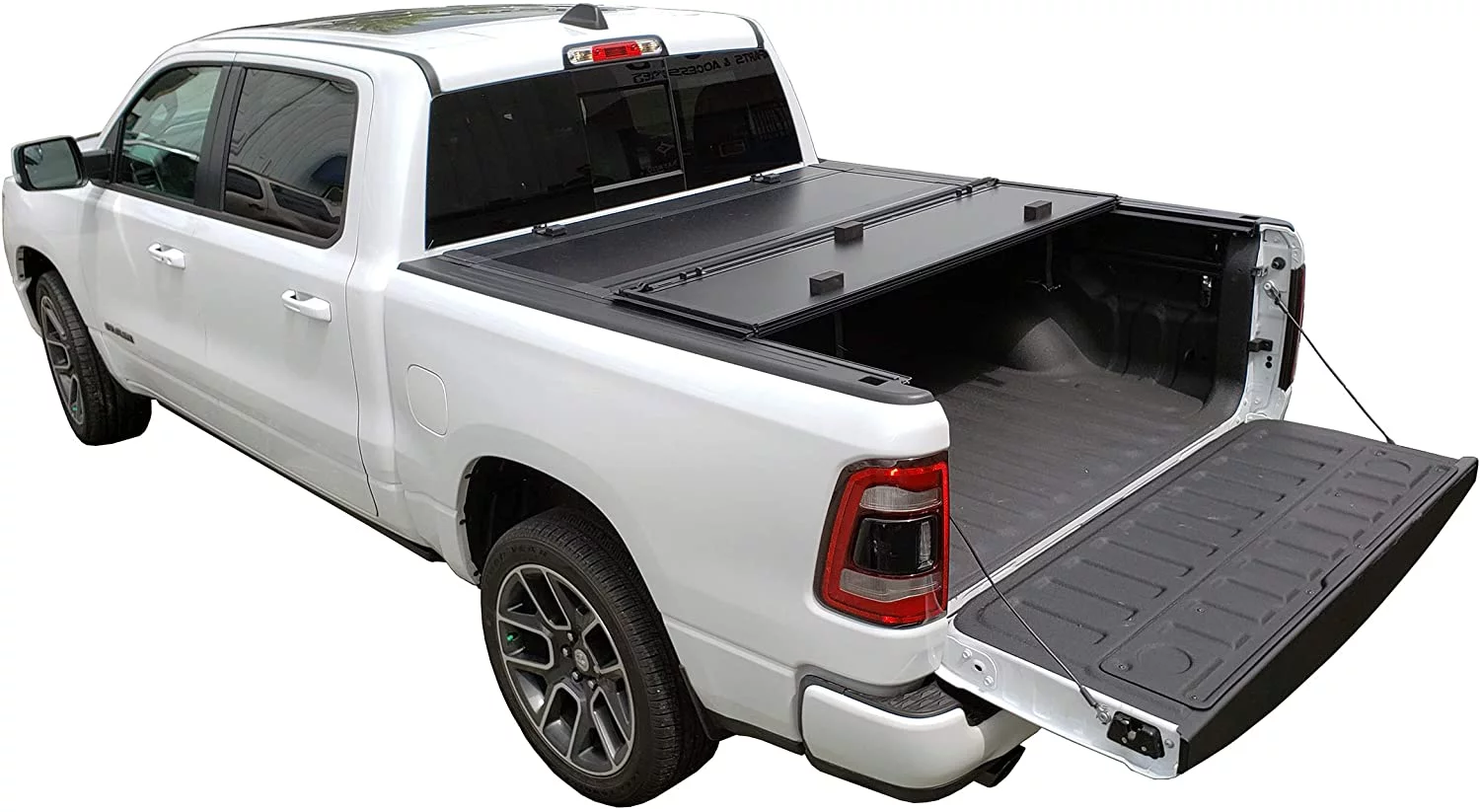 Galaxy Auto Low Profile Hard Tri-Fold for 2009-18 Dodge Ram 5'7