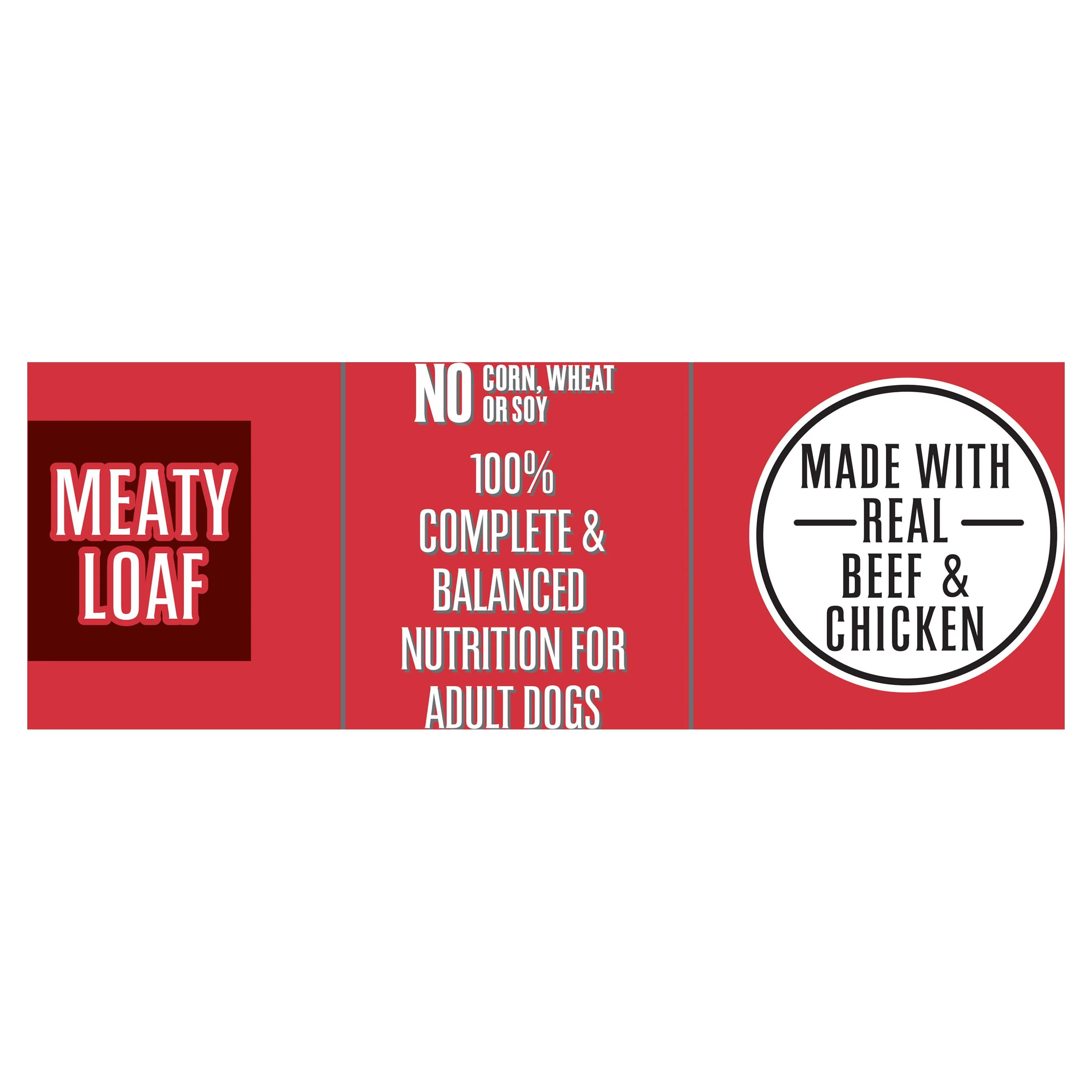 Ol' Roy Ground Dinner Beef and Chicken Variety Pack, Adult Wet Dog Food 13.2 oz, 12 Count