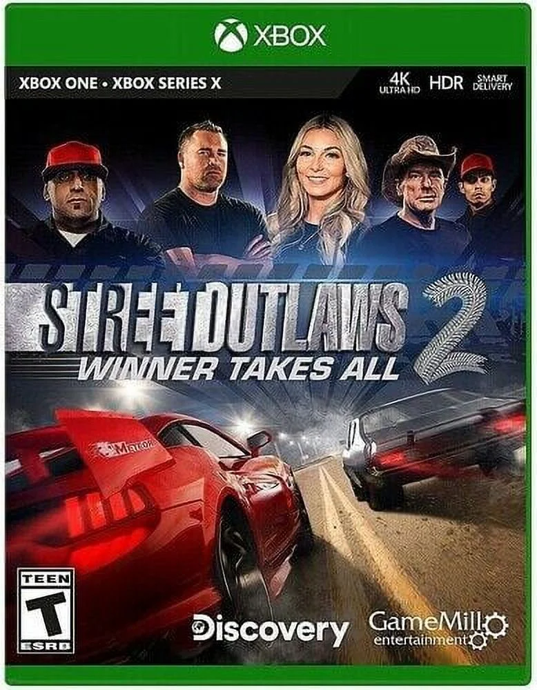 Street Outlaws 2: Winner Takes All for Xbox One and Xbox Series X [New Video Game]
