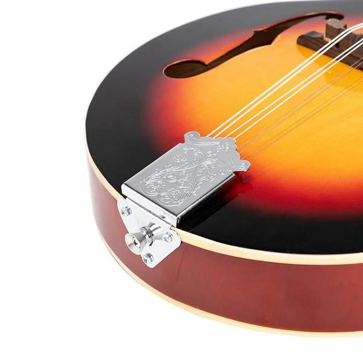 Fithood A Style Elegant Mandolin with Guard Board Sunset