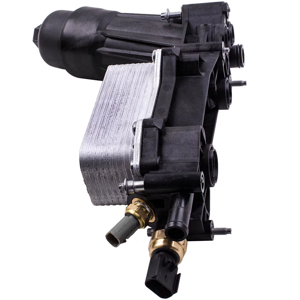 imUfer Engine Oil Cooler Filter Housing Assembly and Intake Seals for 2014-2016 Chrysler Town & Country 3.6L