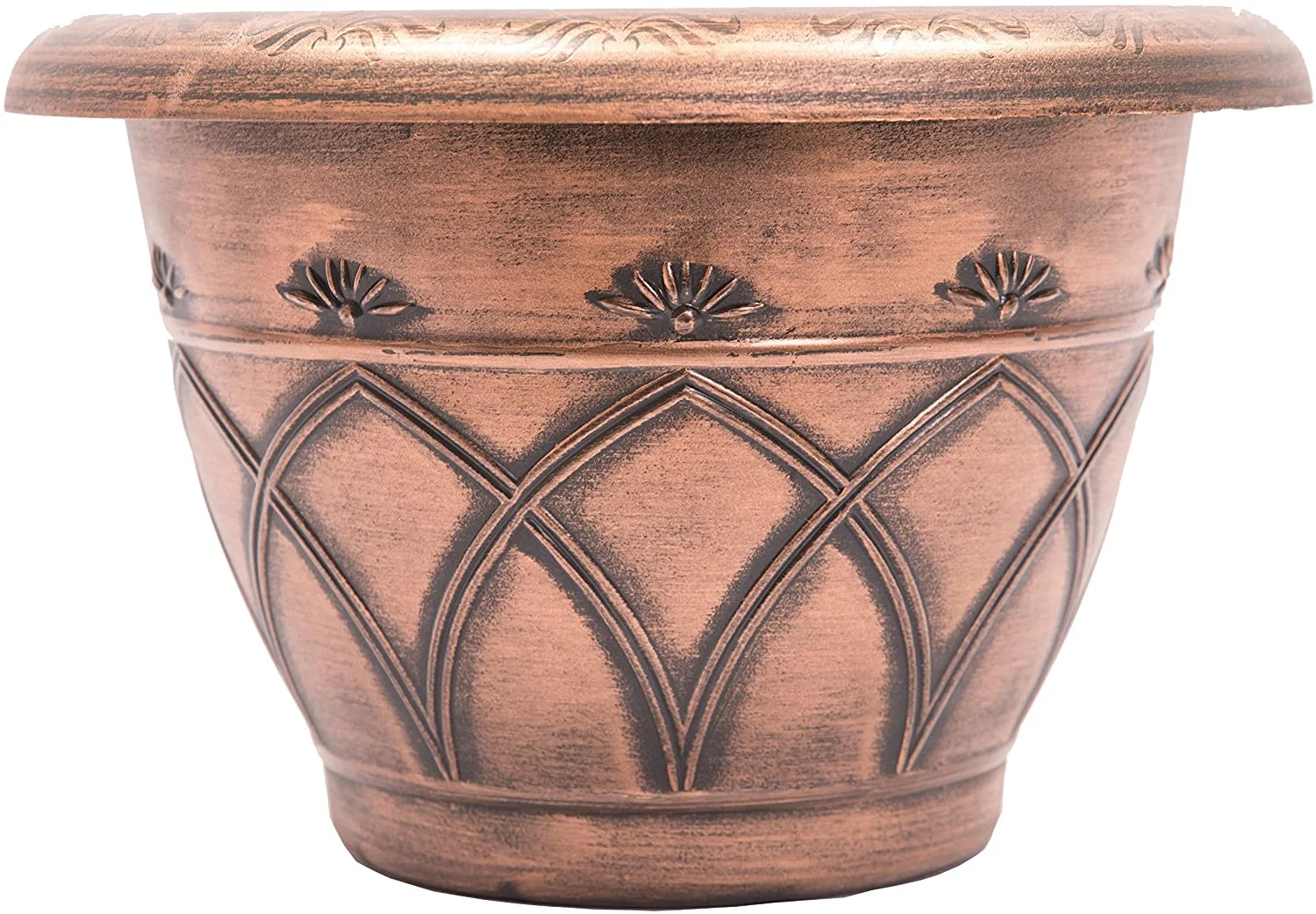 Medieval Arch Rustic Country Look Plastic Planter 12X8