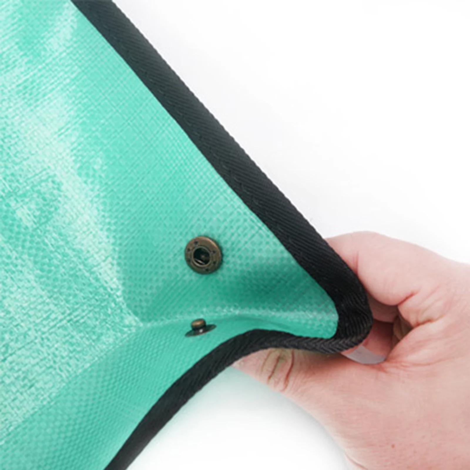 MaxFUH Plant Repotting Mat Waterproof Foldable Planting Pot Pad (Green 68x68cm)