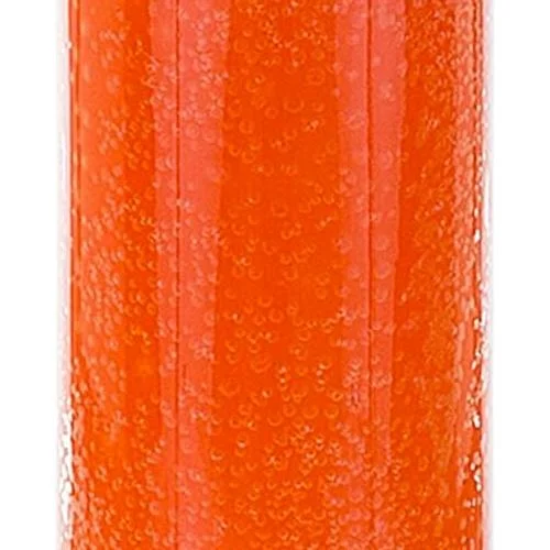 3 Pcs Unscented Orange 7 Day Devotional Prayer Glass Container Candle, Premium Wax  2 Inch X 8 Inch, Great For Sanctuary, Vigils, Prayers, Blessing, Religious  Much More