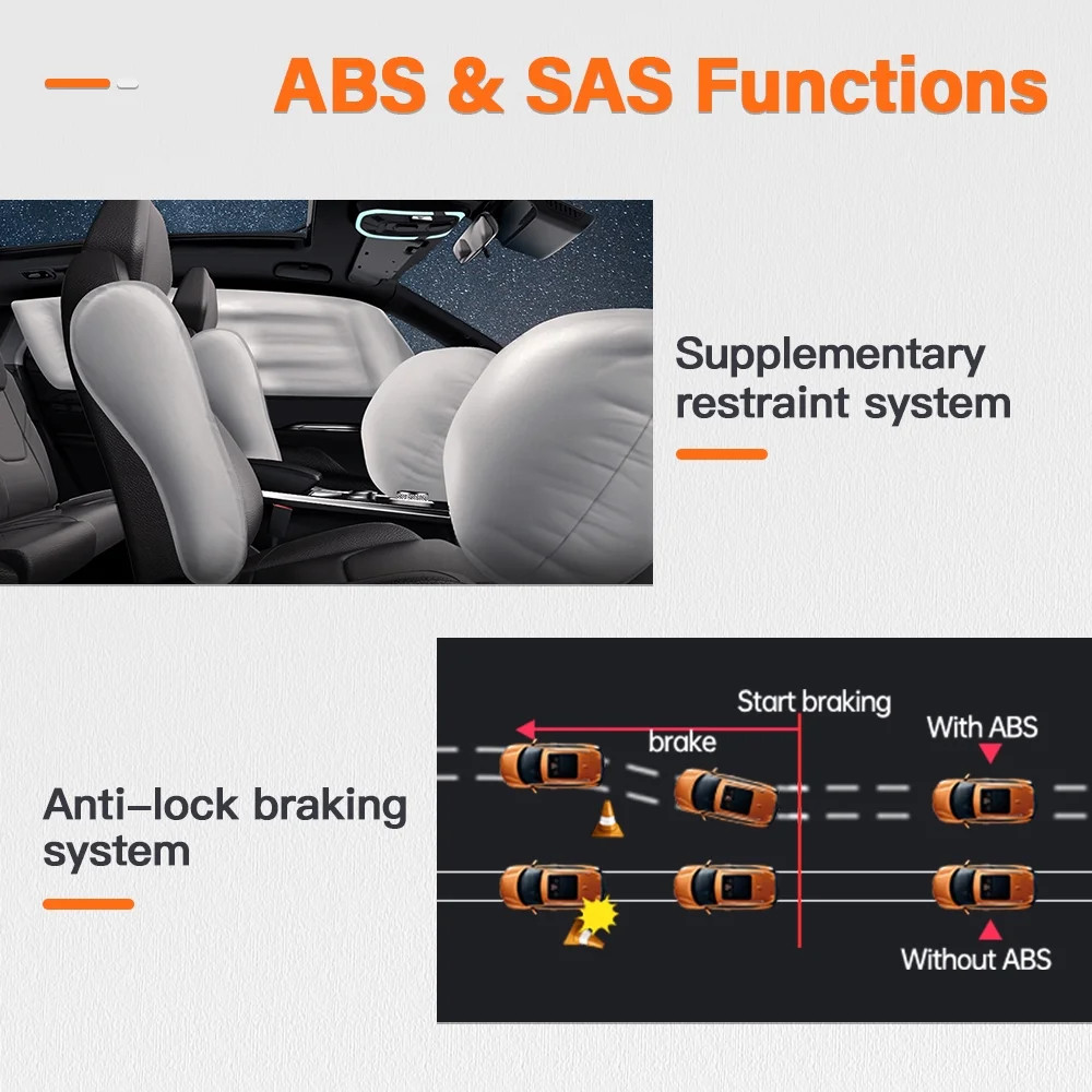Foxwell NT630 Plus Scanner ABS Bleeding SRS SAS OBD2 Code Reader Diagnostic Tool