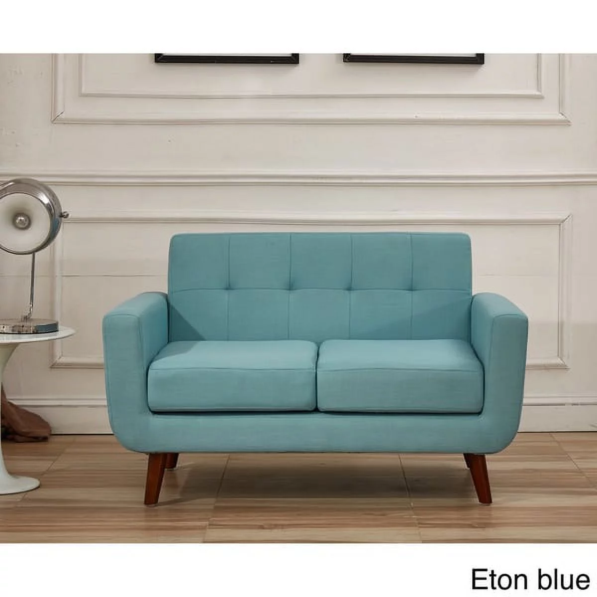 US Pride Furniture Zen Tufted Back Loveseat & Chair Combo Set