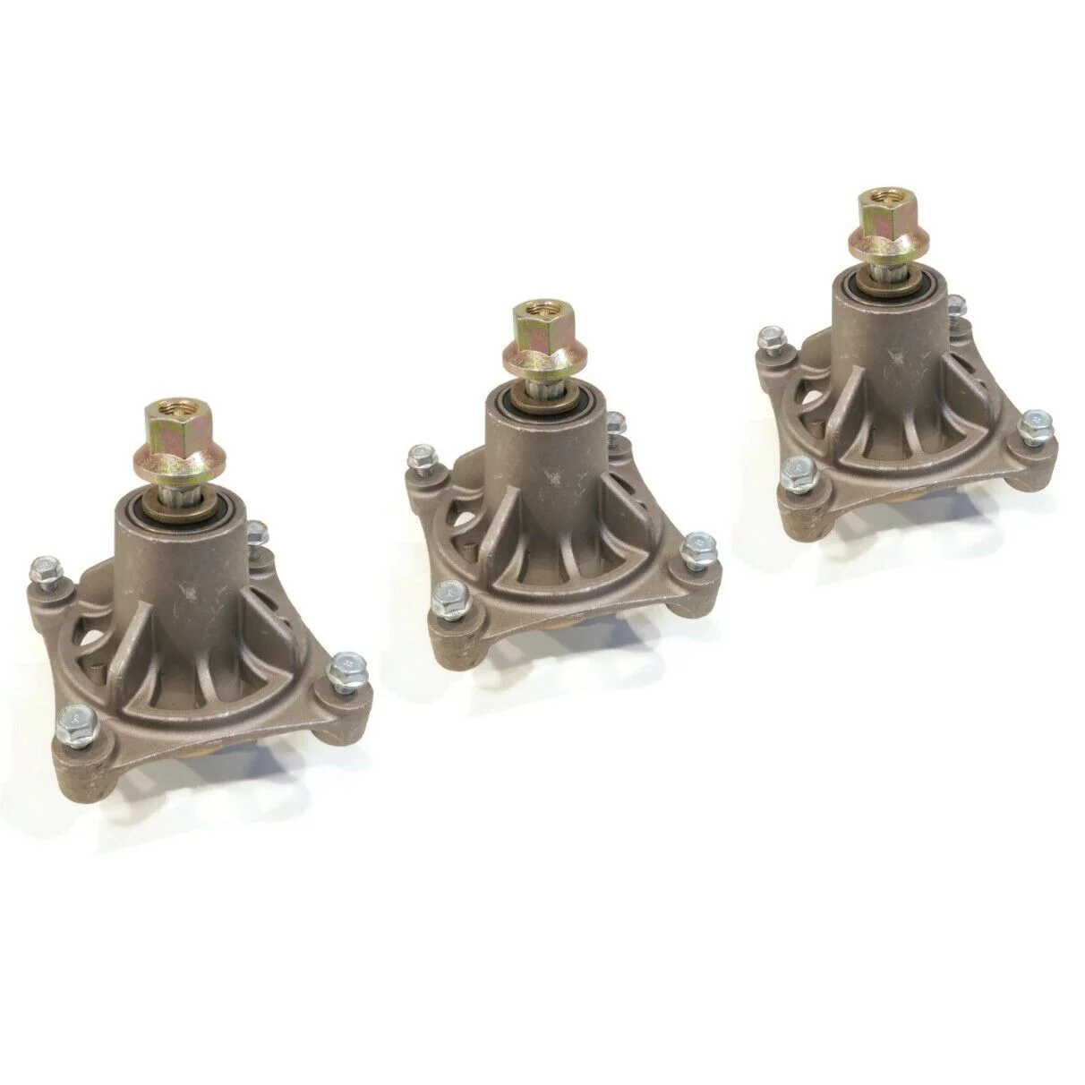 The ROP Shop | (Pack of 3) Spindle Assembly For 2002-2012 Husqvarna RZ 4623, GTH 22548 Mandrel