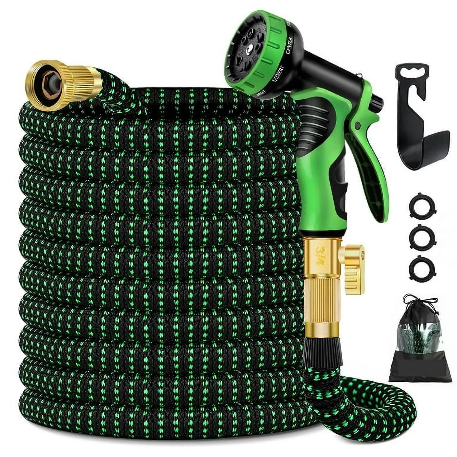 Stronger Deluxe Heavy Duty Garden Water Hose (50ft,75ft,100ft)