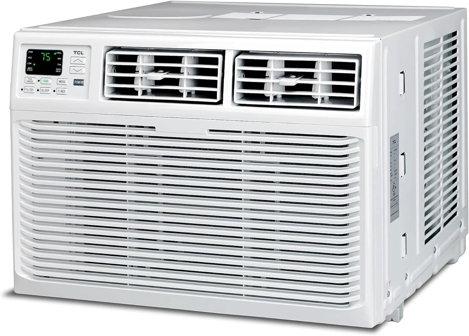 Open Box TCL 12W9E1-A Smart App & Voice Control Window Air Conditioner 12,000 BTU -White
