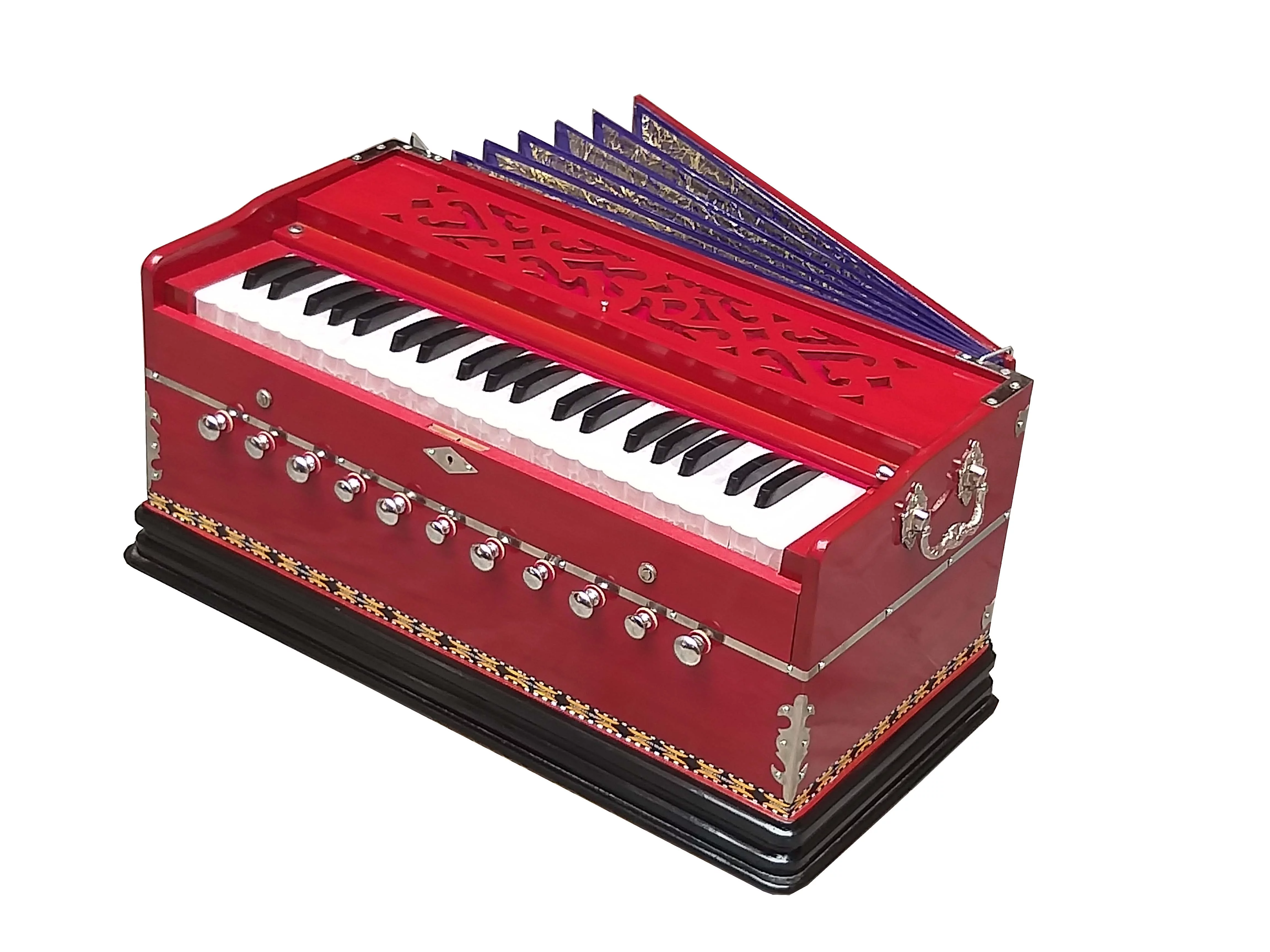 Harmonium~9 Stops~3 Octaves~7 Fold Bellow~42 Keys~Bhajan~Kirtan