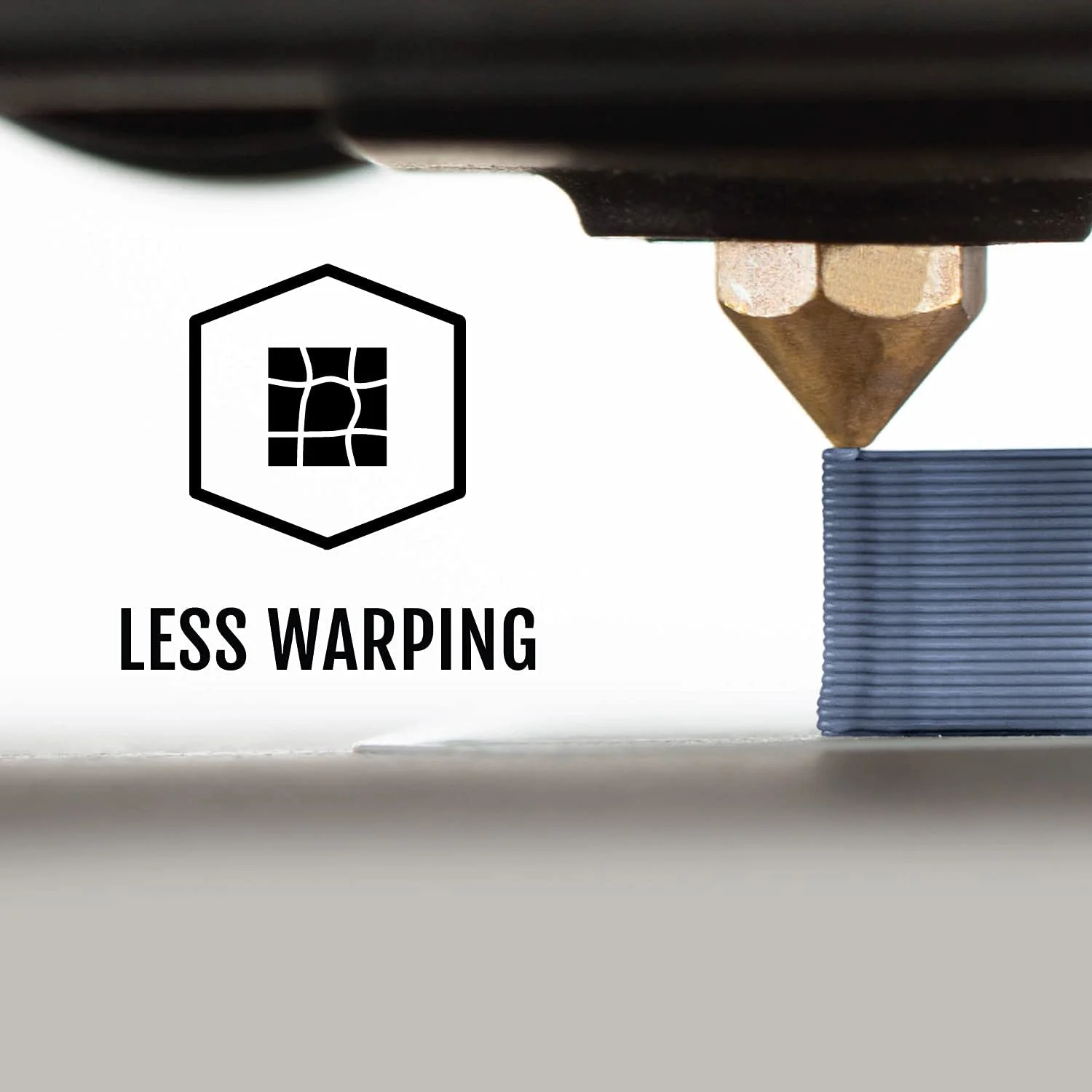 HATCHBOX 1.75mm Gray Blue PLA 3D Printer Filament, 1 KG Spool, Dimensional Accuracy +/- 0.03 mm, 3D Printing Filament