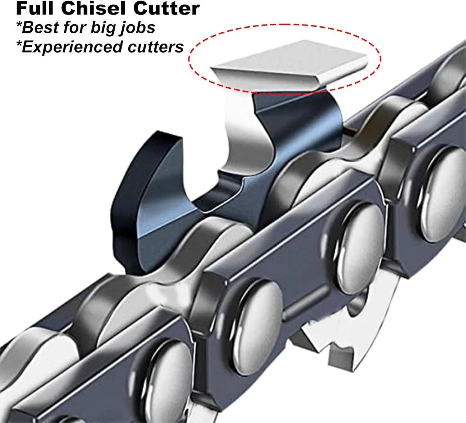 20 Inch Chainsaw Chain 3 Pack - D70 - .050