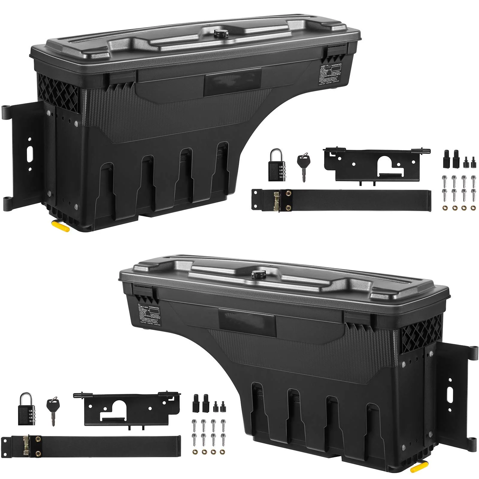 BENTISM Truck Bed Storage Tool Box for Dodge Ram 1500 2019-2021 Left and Right