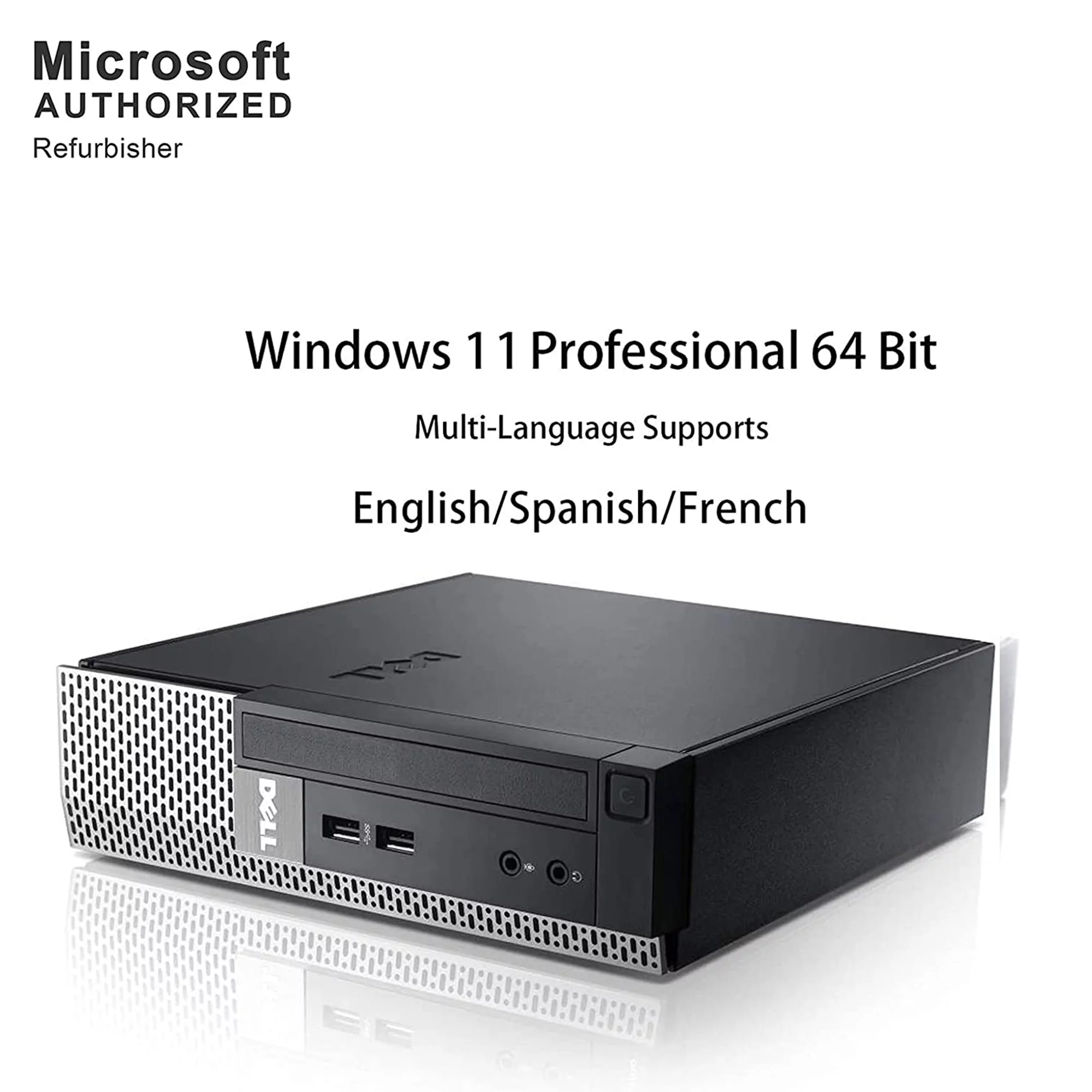 Dell OptiPlex 7010 Desktop Computer PC, 3.20 GHz Intel i5 Quad Core Gen 3, 8GB DDR3 RAM, 320GB SATA Hard Drive, Windows 11 Professional 64bit