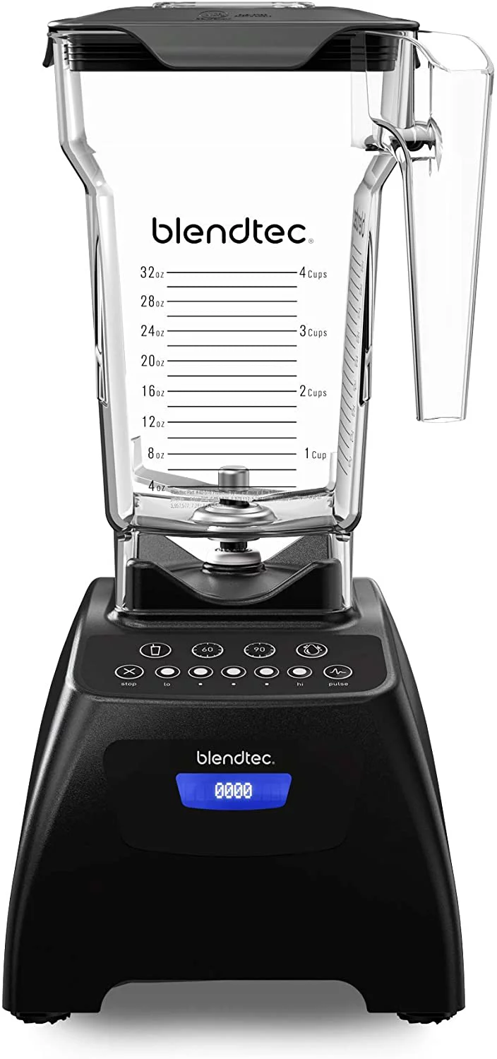Blendtec blender with Fourside Jar, Black Classic 575, 15
