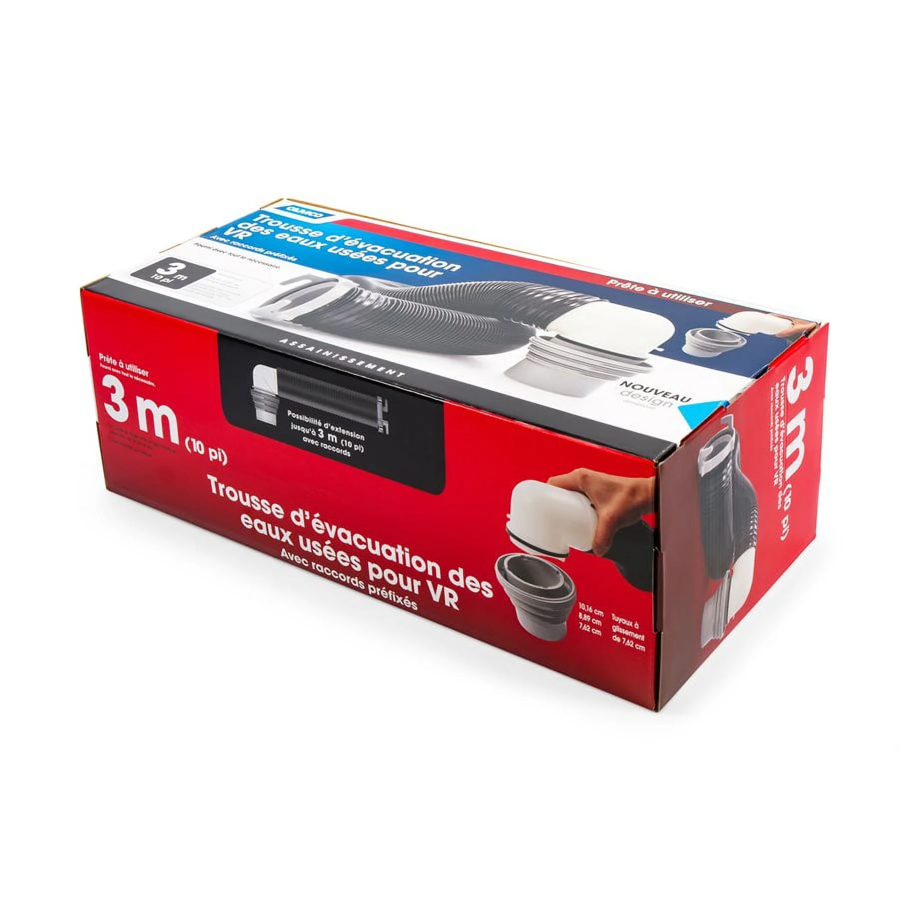 10' Ready to Use Sewer Kit (Eng/Fr)