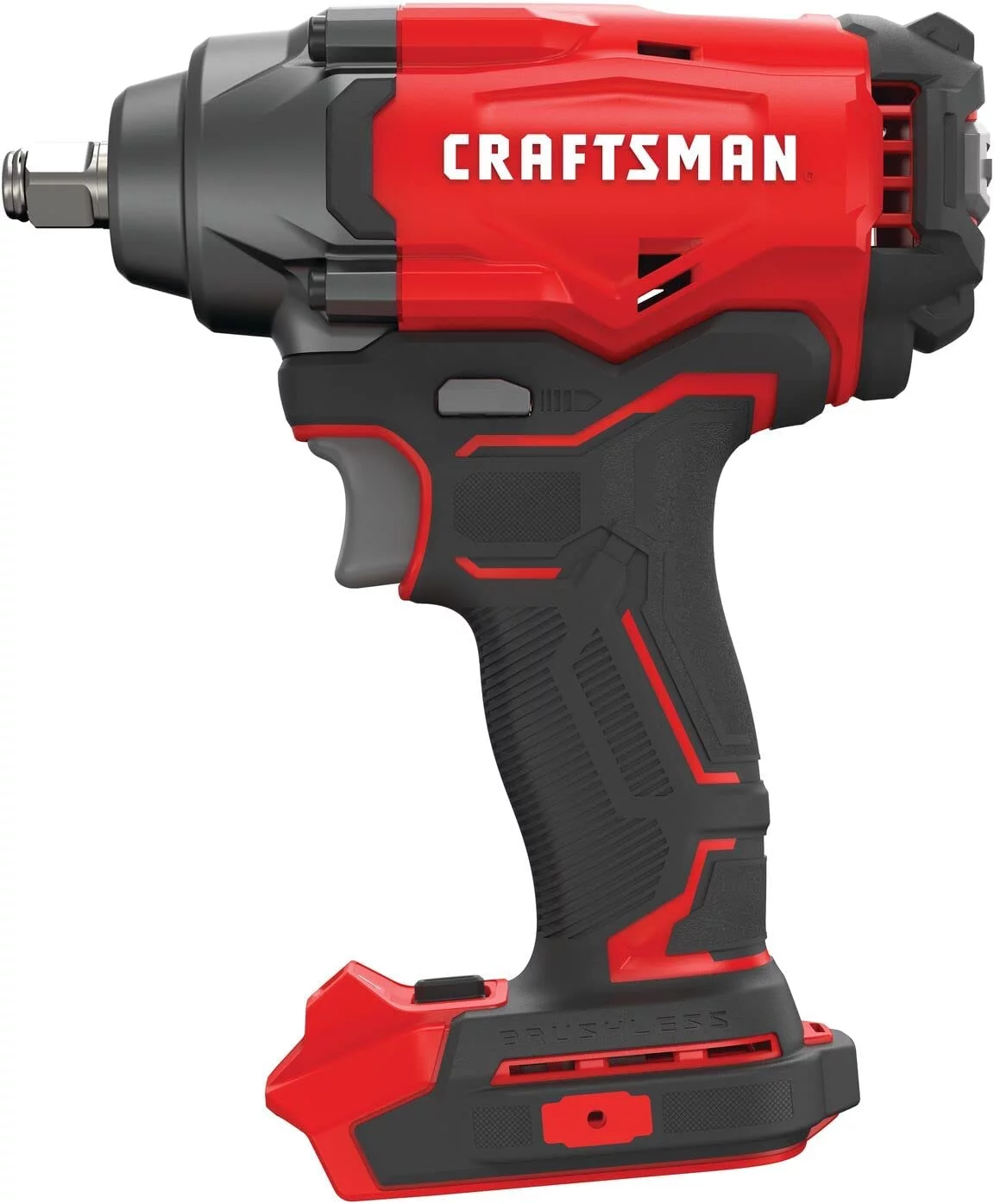 Craftsman V20 1/2 in. Cordless Brushless Mid Torque Impact Wrench Bare Tool 20 volt 275 ft./lb