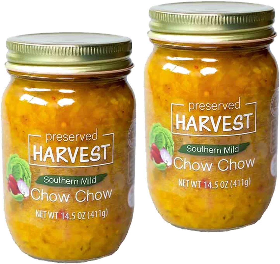 Preserved Harvest Mild Southern-Style Chow Chow, 14.5 oz. Jars, 2-Pack