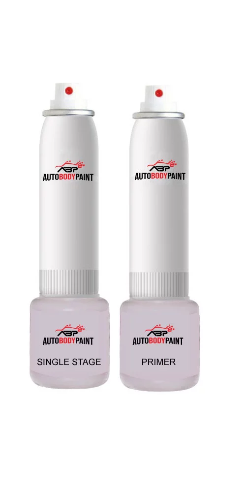 ABP Touch Up Single Stage Plus Primer Spray Paint Compatible with Classic Silver Metallic Highlander Hybrid Toyota (1F7)