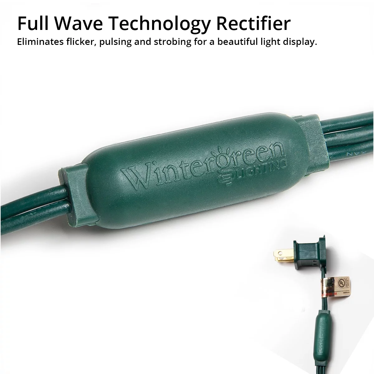 Wintergreen Lighting T5 LED Mini Lights Brown Wire Christmas Lights, Brown Wired Clear Mini Lights, LED Christmas Lights, 50 Lights